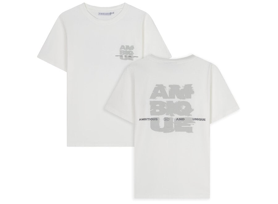 Damon  Ecru Jongens T-shirt