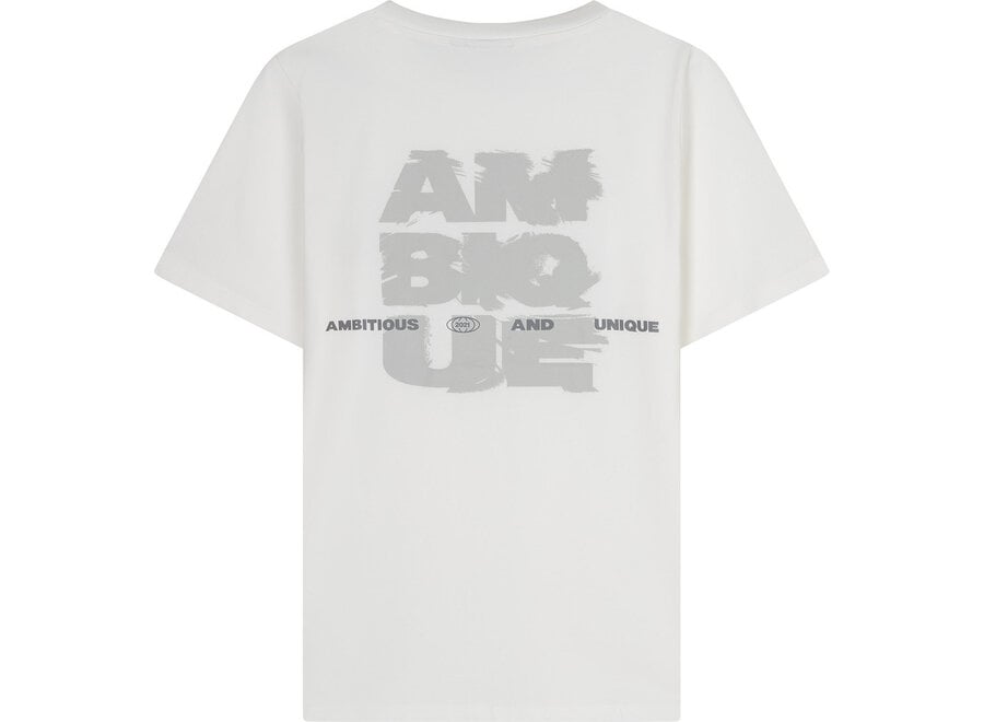 Damon  Ecru Jongens T-shirt