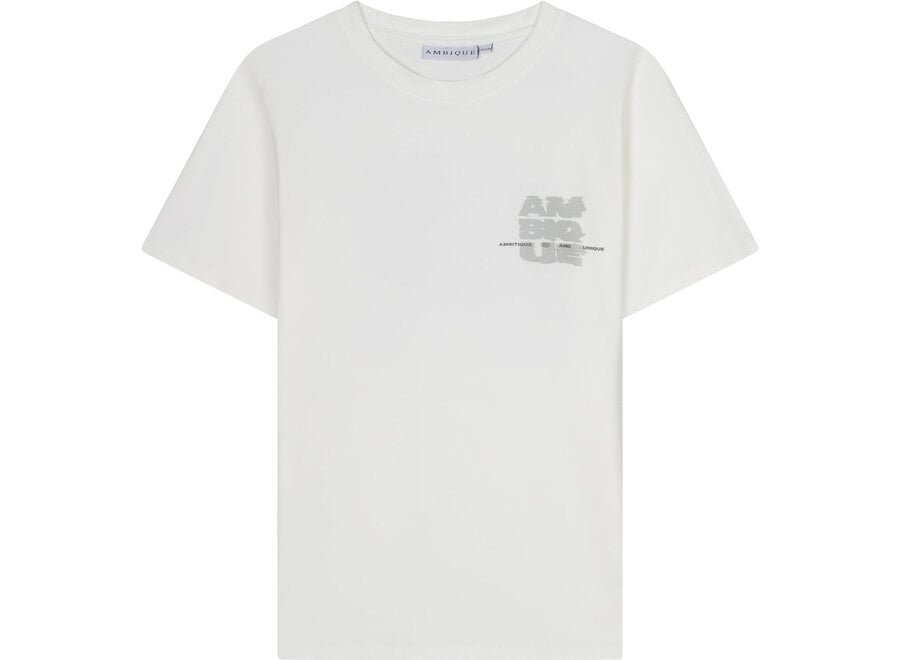 Damon  Ecru Jongens T-shirt