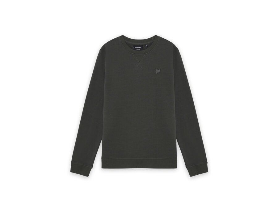 Tonal Crew Neck Sweatshirt  Gunmetal Jongens  Trui