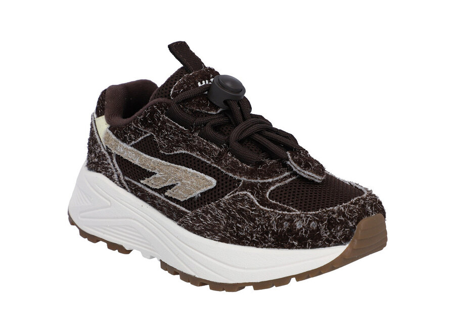 HTS KIDS SHADOW LACE FS - Chocolate Plum / Sepia Tint / Pear  Sneaker