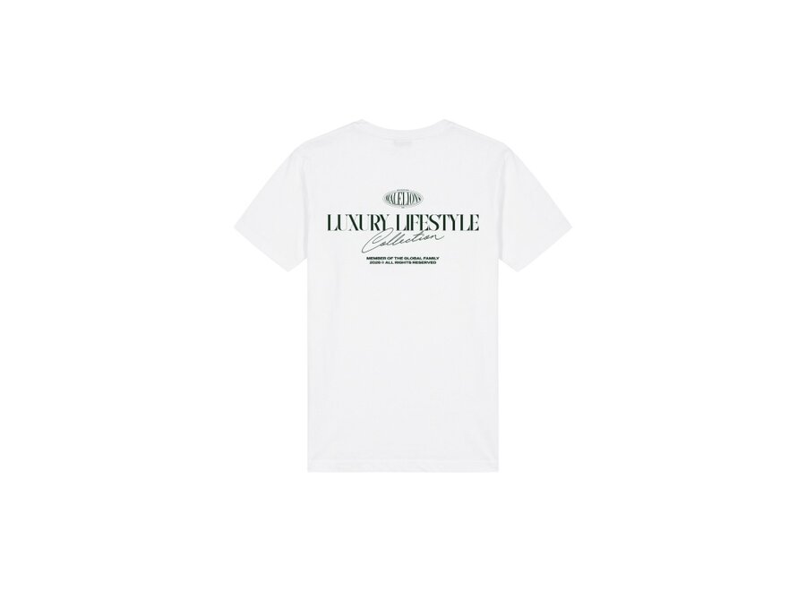 Malelions Junior Relaxed Lifestyle T-Shirt  White Jongens  T-shirt