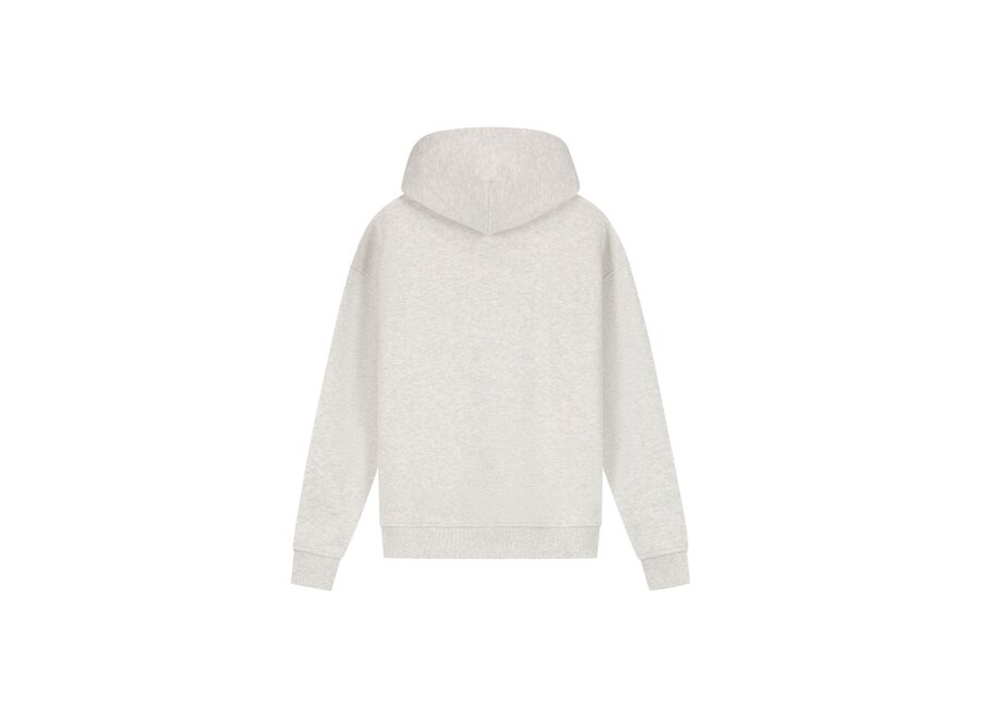 Malelions Junior Relaxed Property Hoodie  Grey Melange Jongens  Hoodie