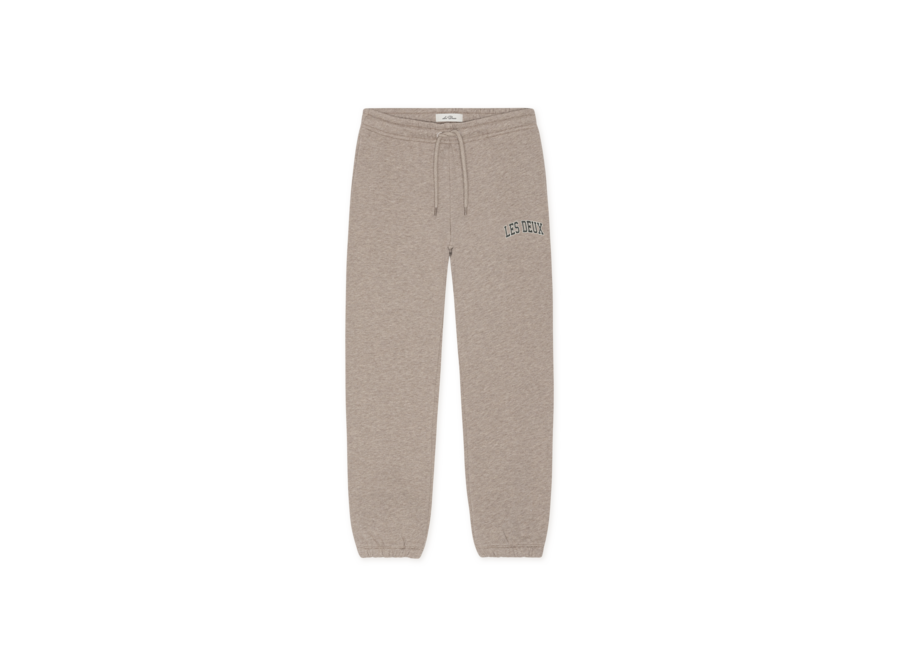 College Sweatpants KIDS Dark Sand Melange Jongens Broek