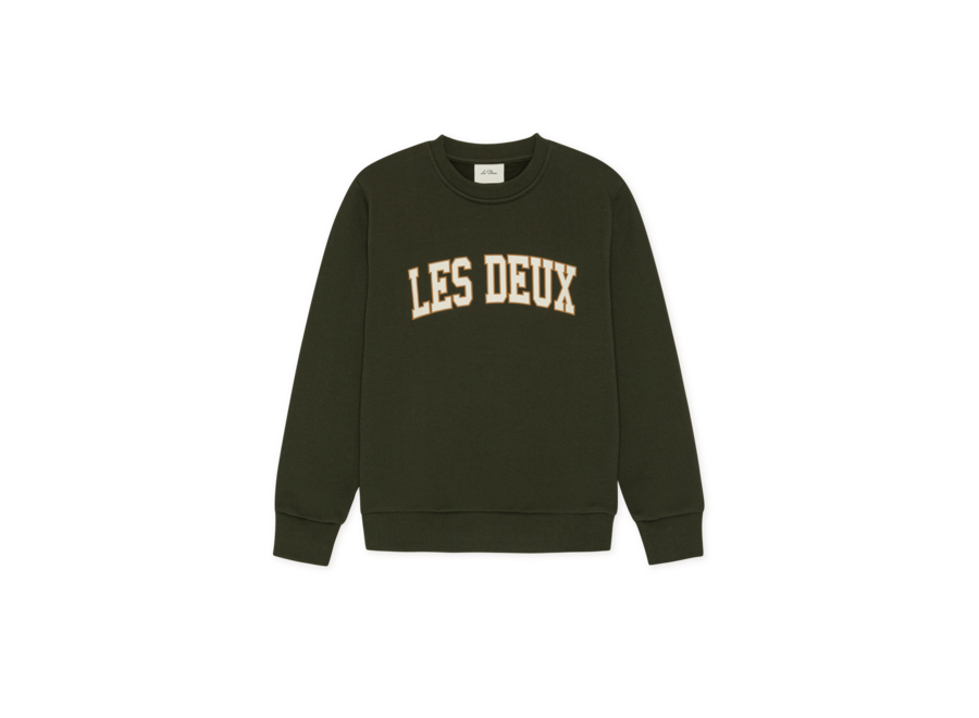 College Sweatshirt KIDS Rosin Green Jongens Trui