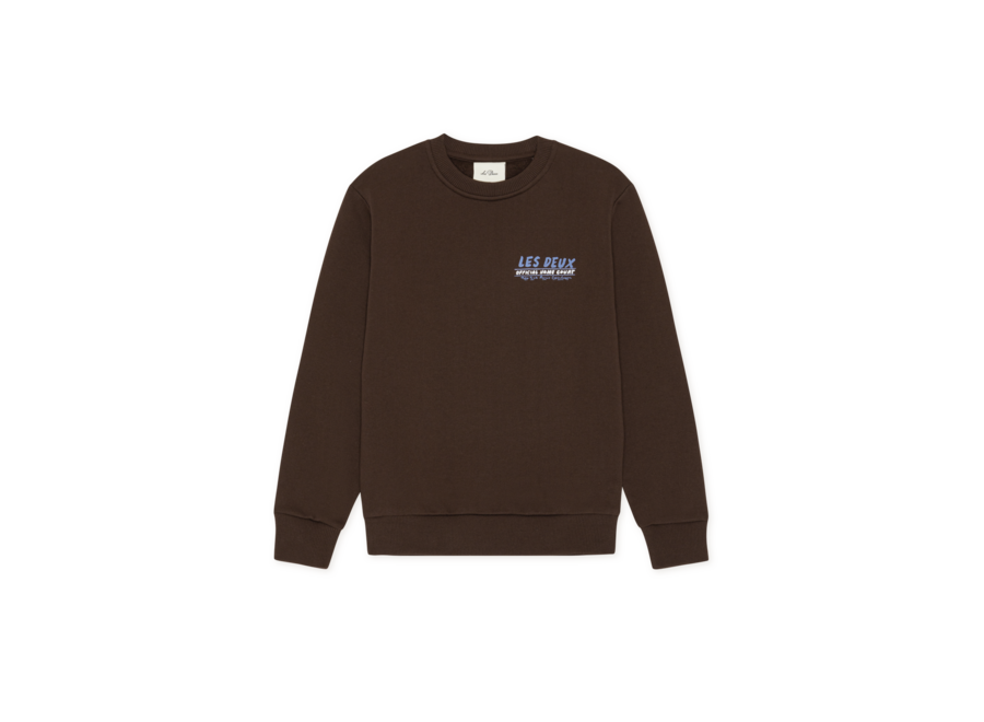 Record Sweatshirt KIDS  Molé Brown Jongens Trui