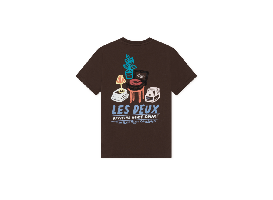 Record T-Shirt KIDS  Molé Brown Jongens T-shirt