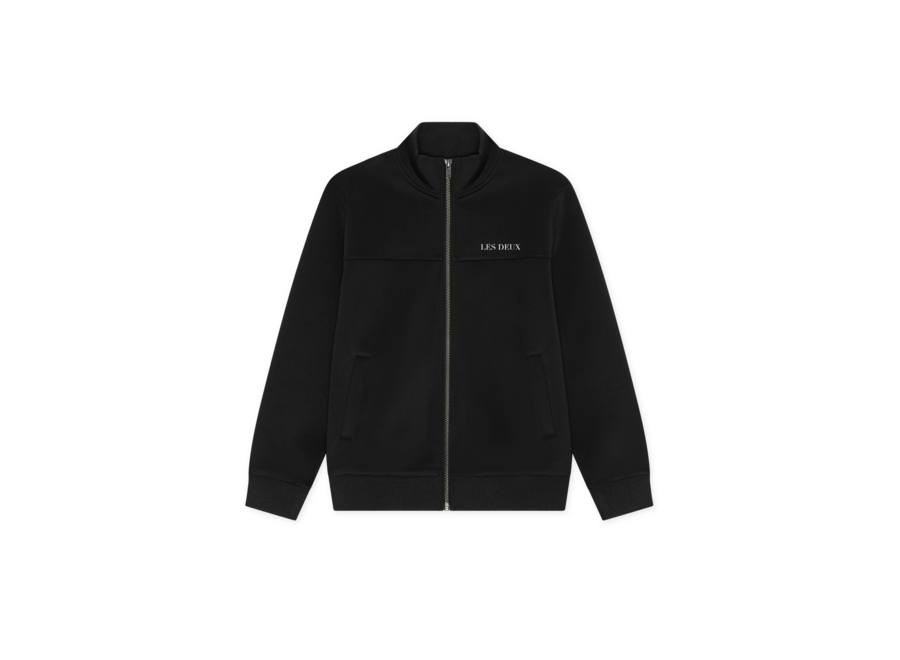 Les Deux Track Jacket KIDS  Black Jongens Jas