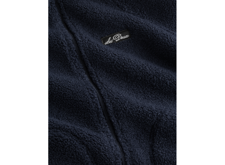 Patch Teddy Jacket KIDS  Dark Navy Jongens Jas