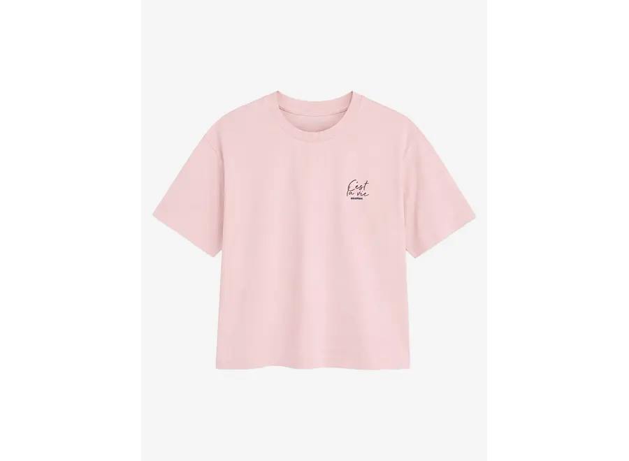 L'Amour T-Shirt Powder Pink Meisjes T-shirt