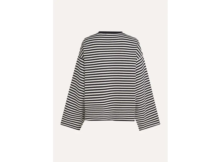 Girls Hogan Shirt  Graphite Meisjes Longsleeve