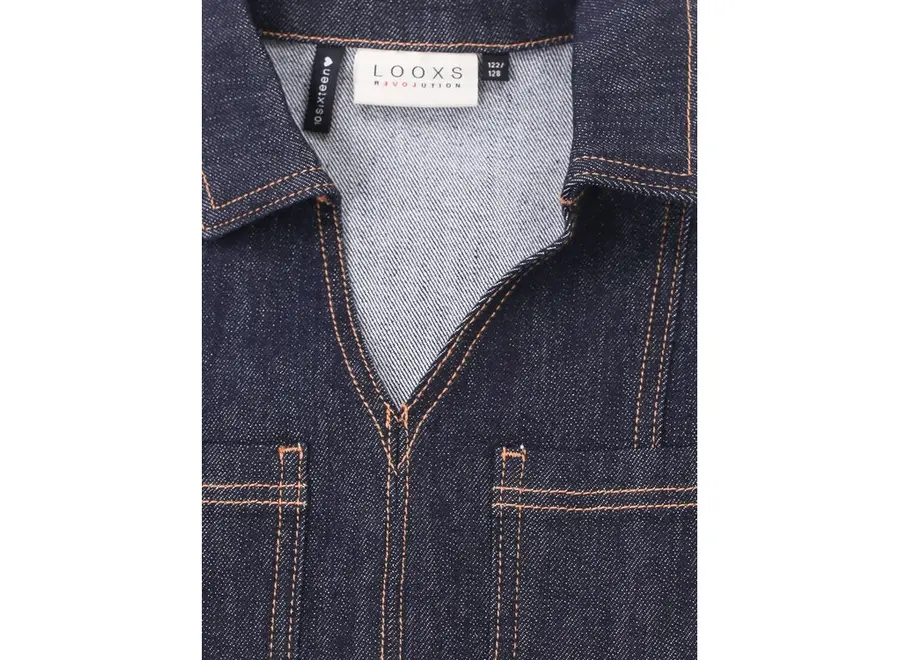 10Sixteen Denim Top  Rinse Wash Meisjes Top
