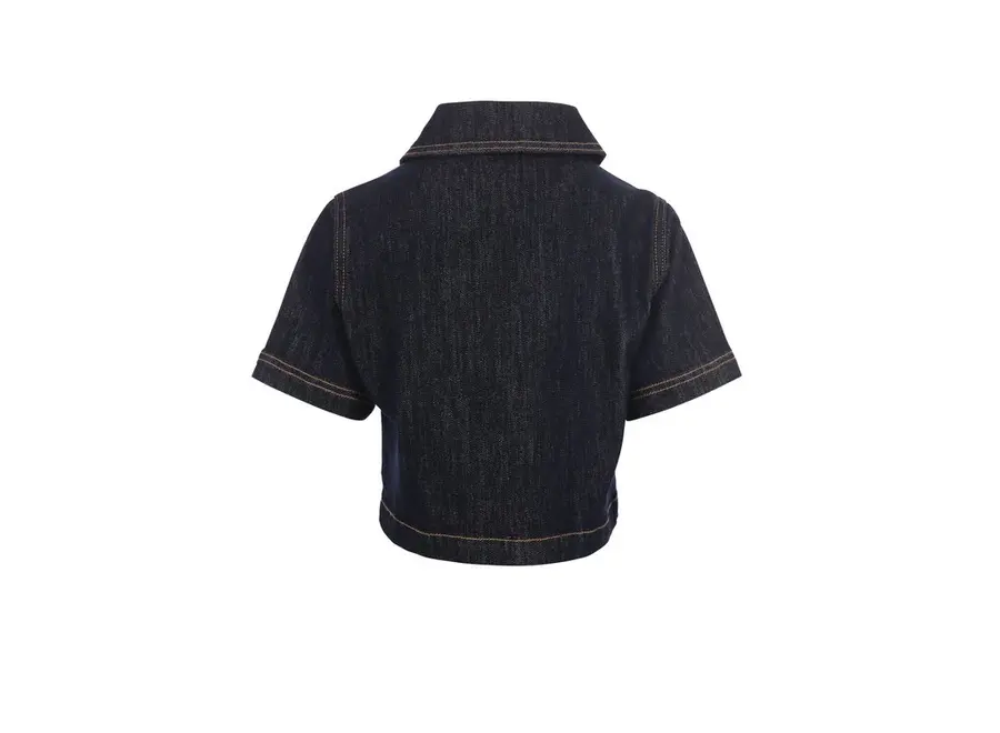 10Sixteen Denim Top  Rinse Wash Meisjes Top