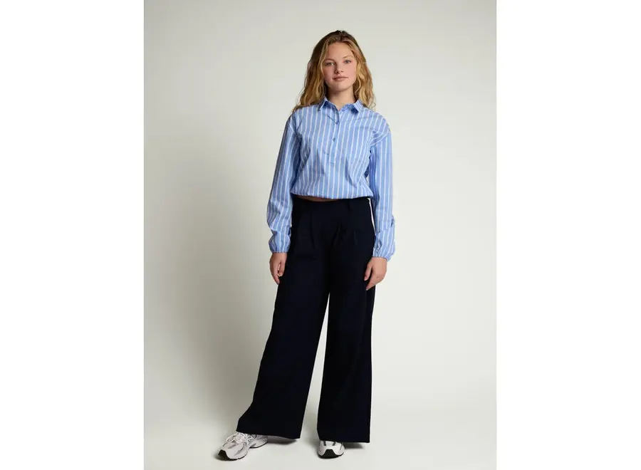 10Sixteen Blouse  Ice Blue Meisjes Blouse