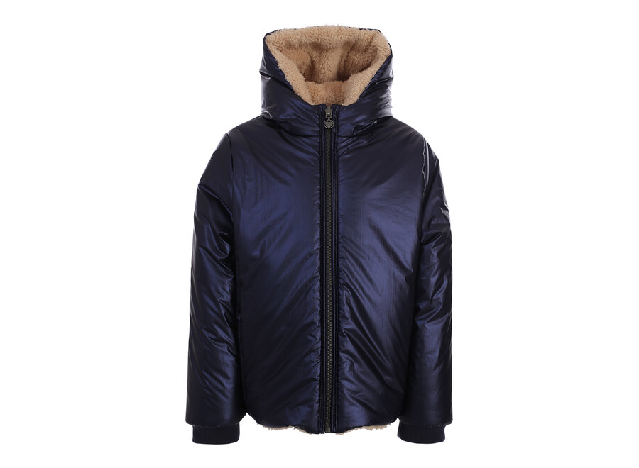Little Reversible Jacket   Navy Meisjes Jas