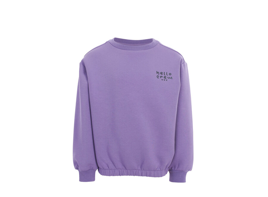 Little Scuba Sweater 2631-7348-611 611 Verbena Purple Meisjes Trui