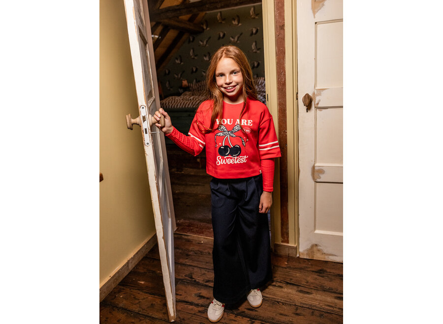 Little Pantalon Pants  Night Blue Meisjes Broek