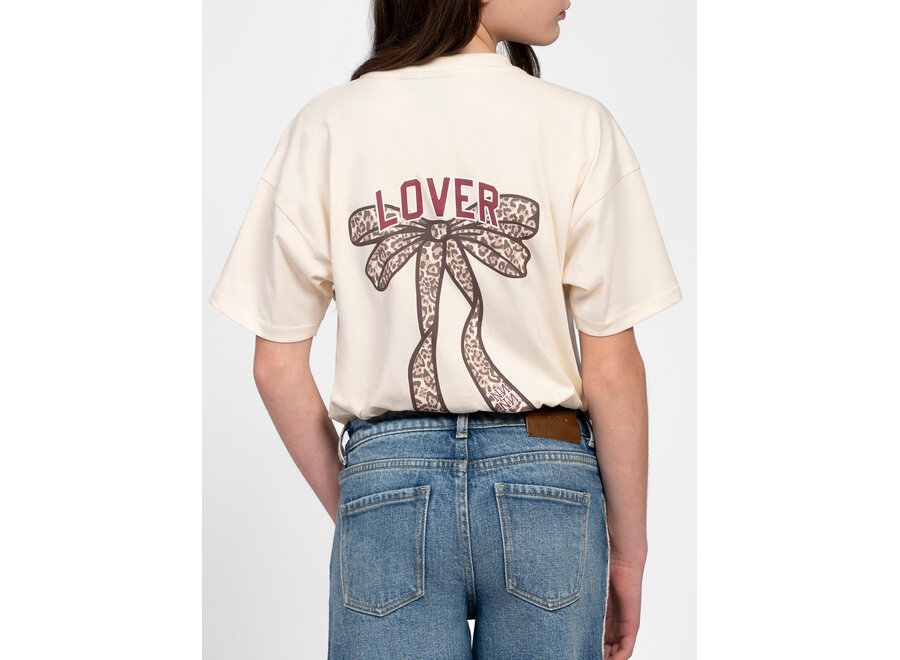 Bow Lover T-Shirt  Kit Meisjes T-shirt