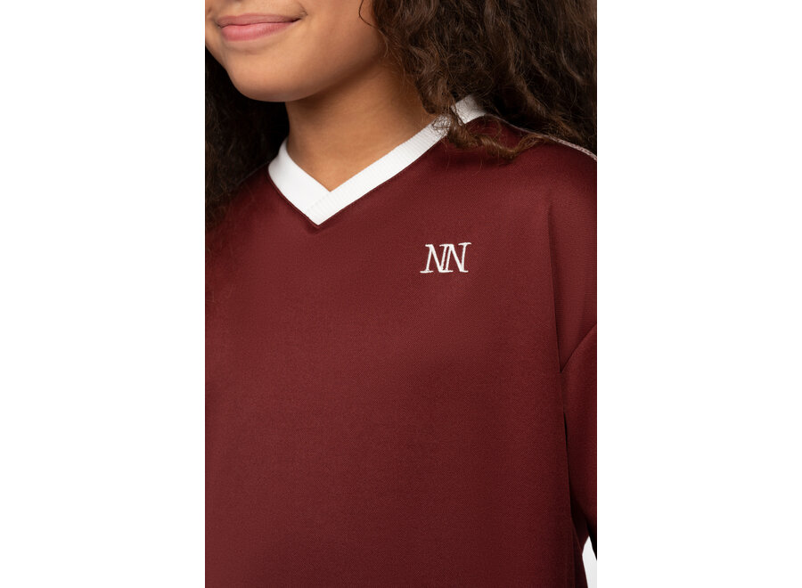 Elody Sports Top  Deep Burgundy Meisjes Top