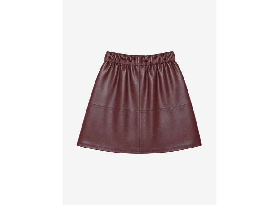 Enya Skirt  Deep Burgundy Meisjes Rokje