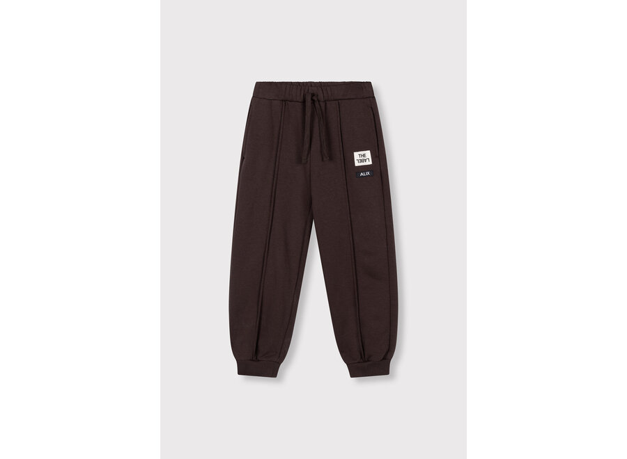 Kids Knitted Pintuck Pants  Warm Brown Meisjes  Broek