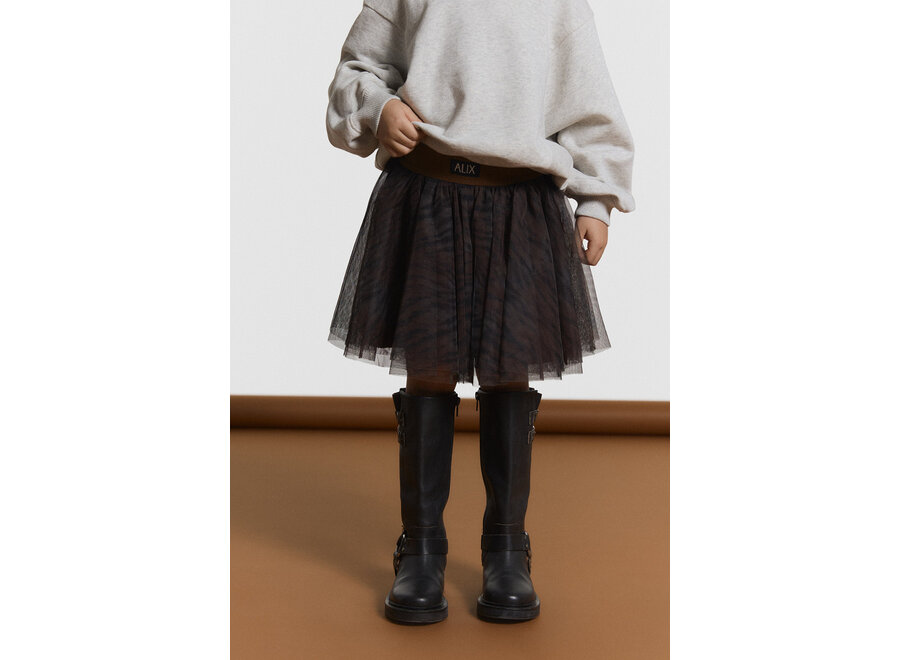 Kids Woven Tiger Tule Skirt  Animal Meisjes  Rok