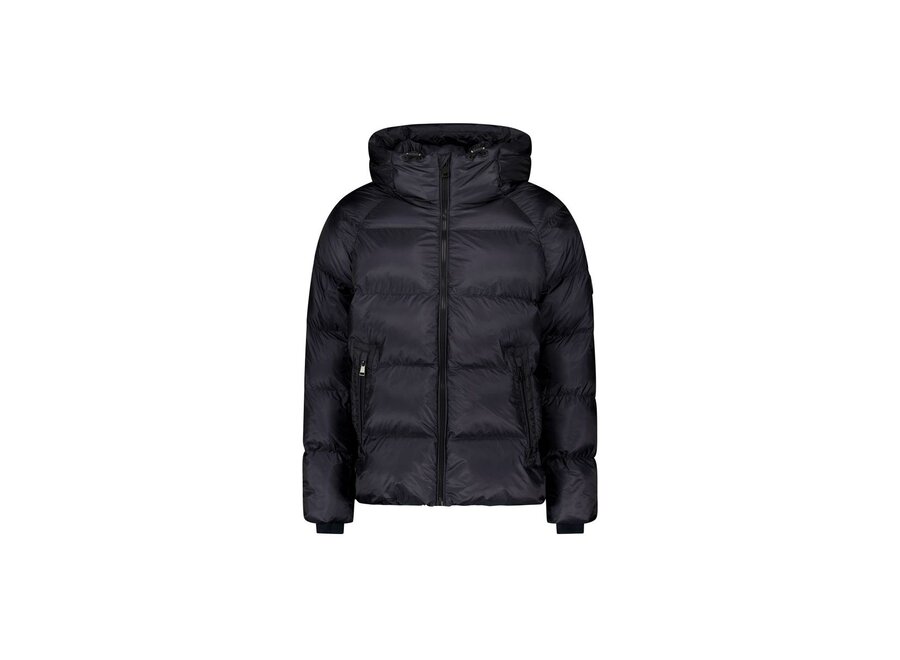 Nate Jacket  Dark Navy Blue Heren  Jas Maat S