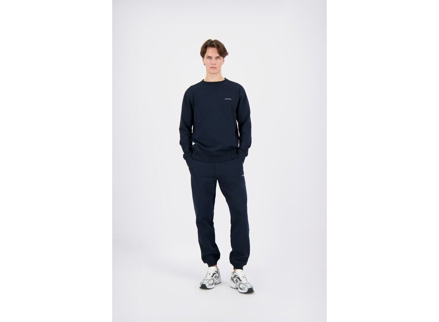 Basic Sweat Pants  Dark Navy Blue\White Jongens Broek