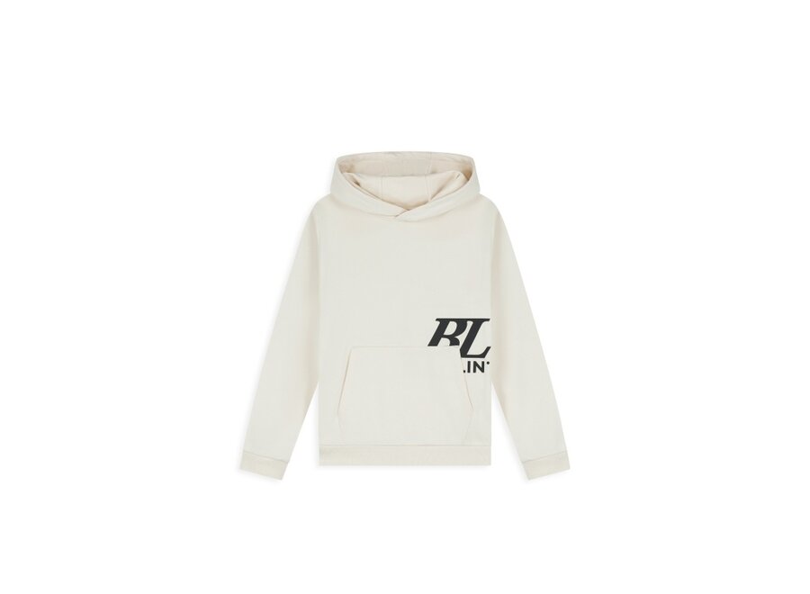 Junior Semi-Hidden Monogram Hoodie  Ecru Jongens  Hoodie