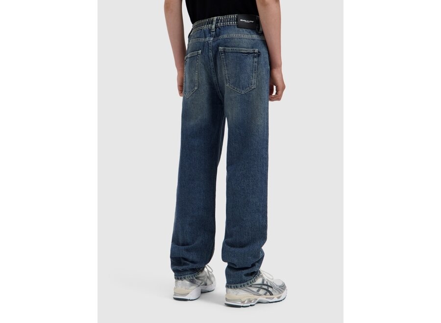 Junior Jeans The Luke  Denim Green/Blue Jongens  Jeans