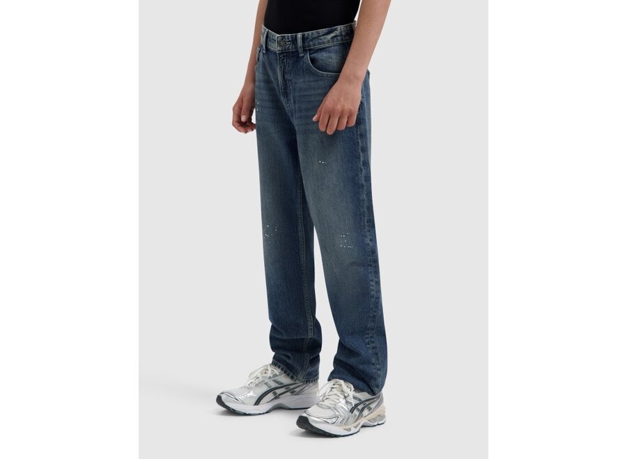 Junior Jeans The Luke  Denim Green/Blue Jongens  Jeans