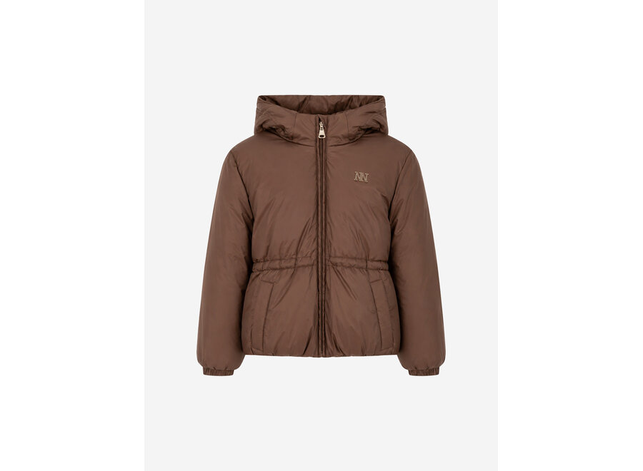 Sita Puffer Jacket Hot Cacao Meisjes Jas