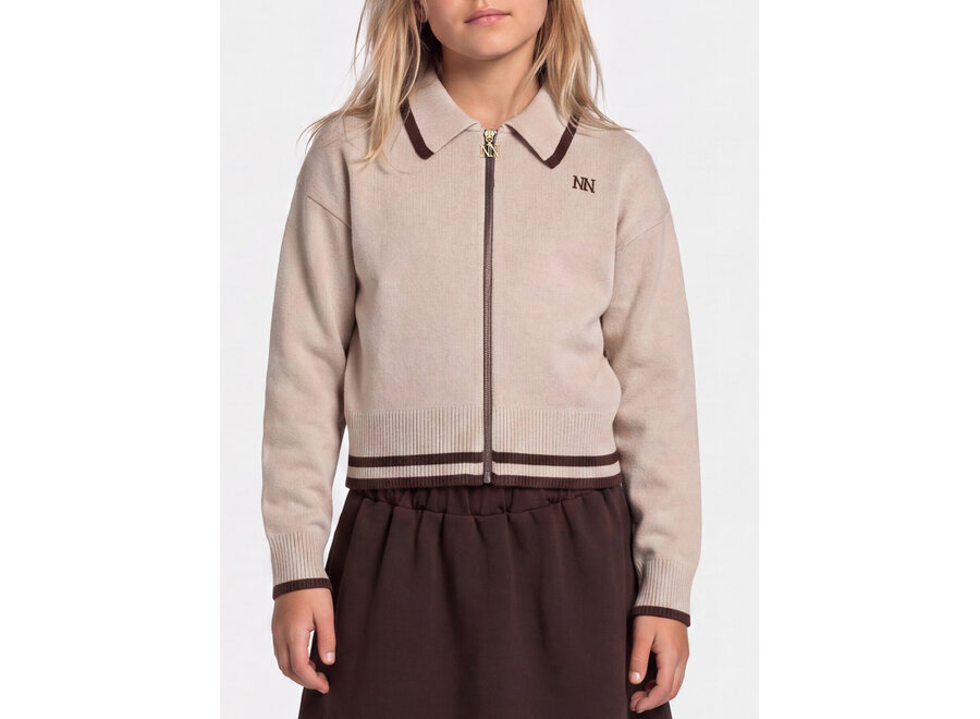 Adalyn Cardigan  Sand Meisjes Vest