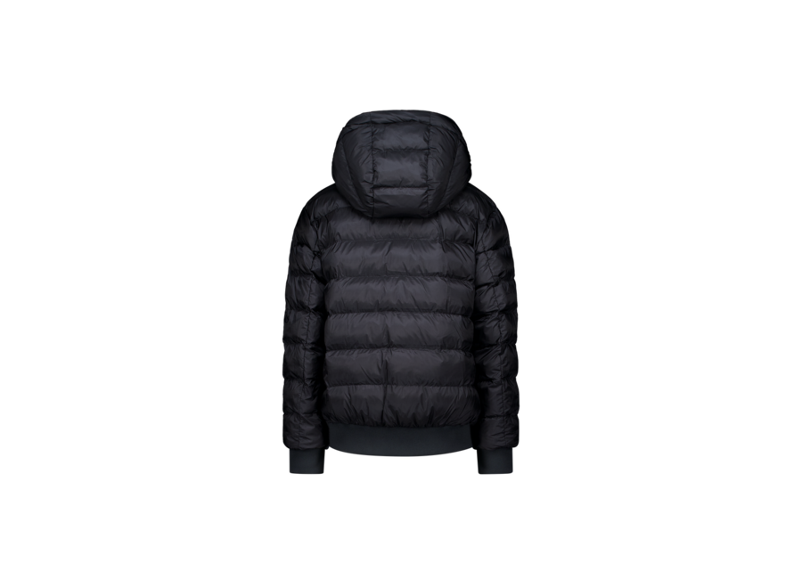 Hooded Reversible Jacket  Gun Metal Jongens Jas