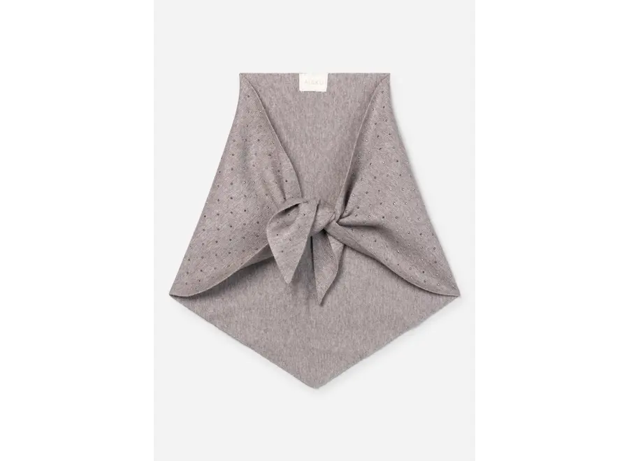 Janel Studs Vis 323 G  Grey Melange Meisjes  Sjaal