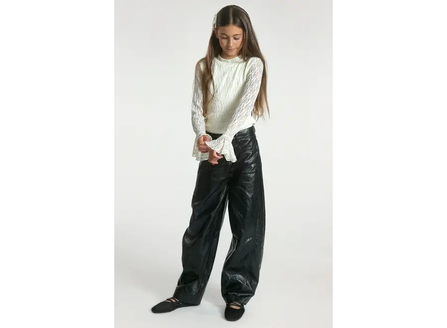 Quinn Pu Pu 621 G Black Meisjes  Broek