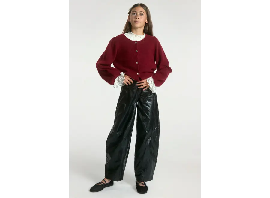 Quinn Pu Pu 621 G Black Meisjes  Broek