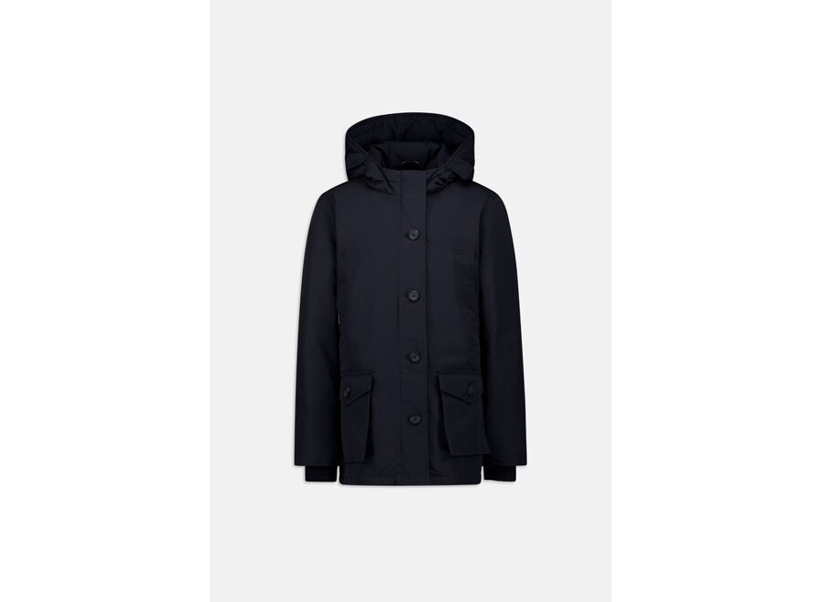 4 Pocket Parka  Dark Navy Blue Meisjes Jas