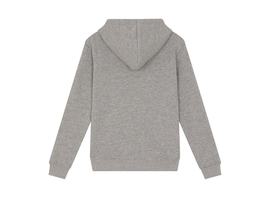 Russell Zip Hoodie cardigan  Grey melange Jongens Hoodie