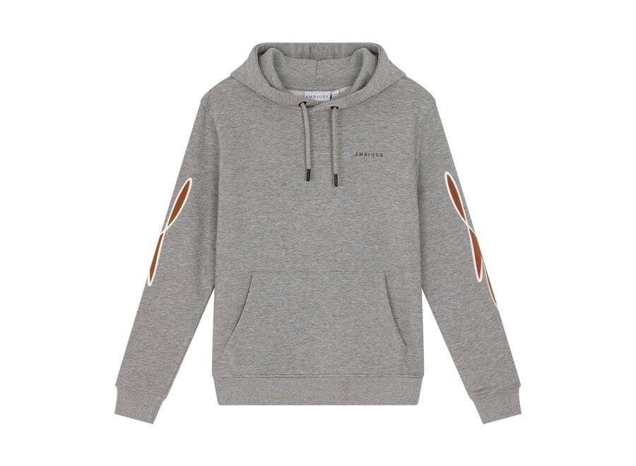 Emil Hoodie  Grey melange Jongens Hoodie