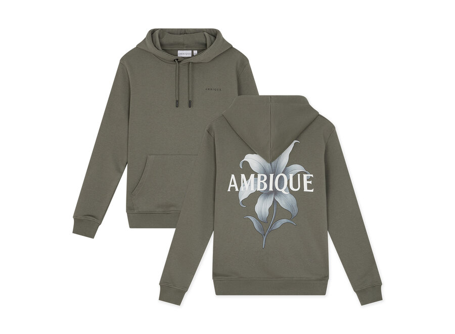 Fabian Crew Neck  Green Jongens Hoodie