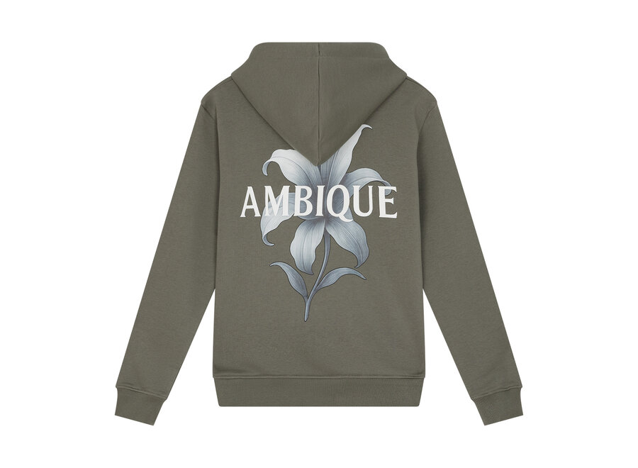 Fabian Crew Neck  Green Jongens Hoodie