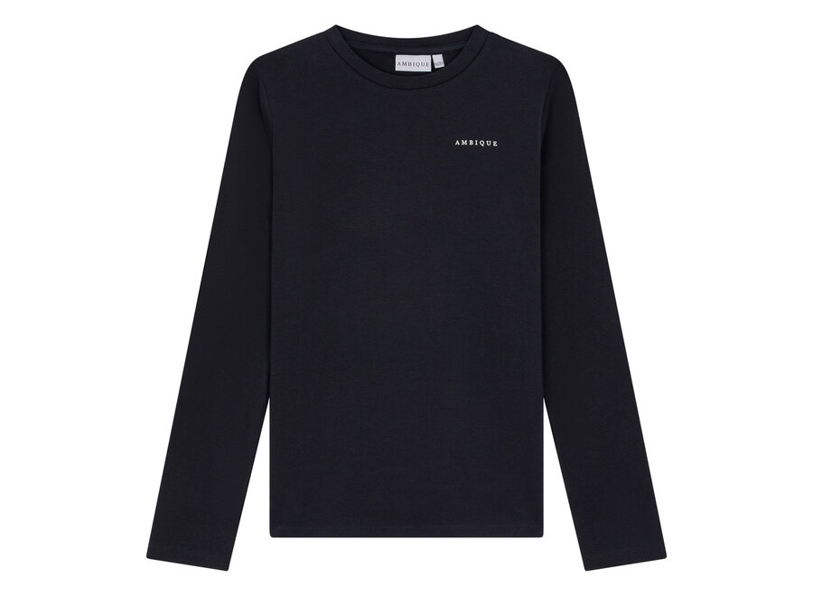 Logan Tshirt LS  Navy Jongens T-shirt