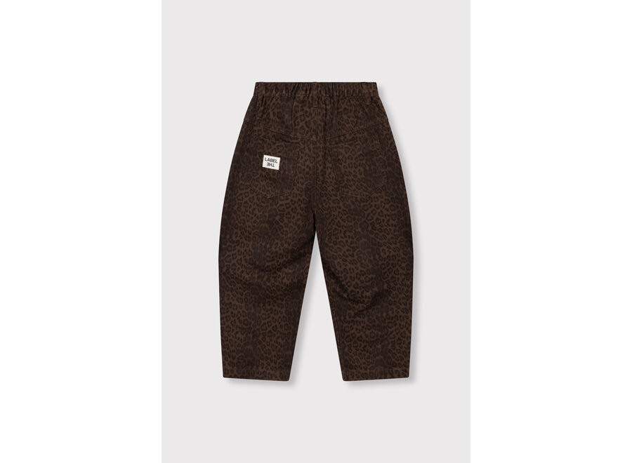 Kids Woven Leopard Cargo Pants  Animal Meisjes  Broek