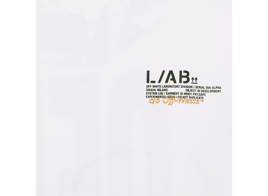 Off Active Duct Tape S/S Tee  White Jongens  T-shirt