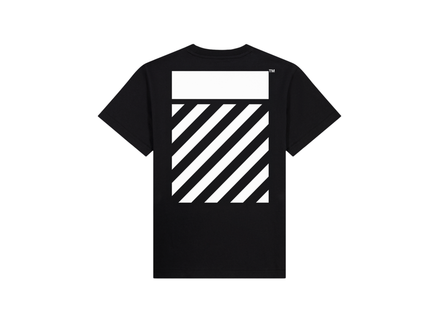 Diag S/S Tee  Black Jongens  T-shirt