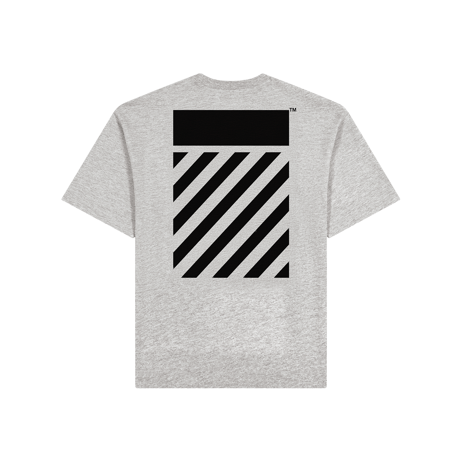 Diag S/S Tee Heather Grey Jongens T-shirt