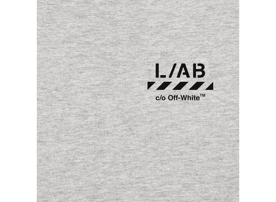 Diag S/S Tee  Heather Grey Jongens  T-shirt