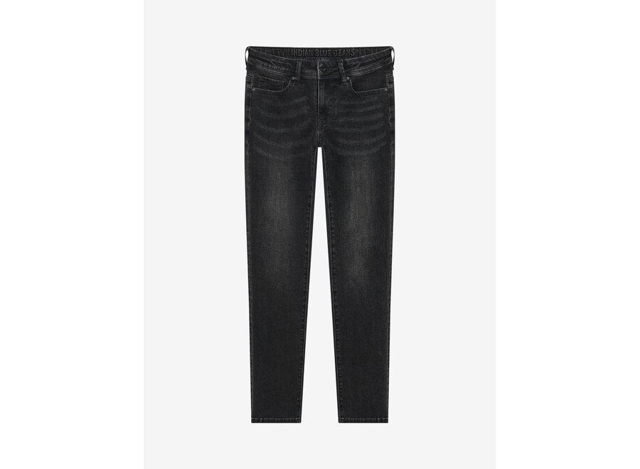 Straight Fit Black Jeans   Black Denim Jongens Jeans