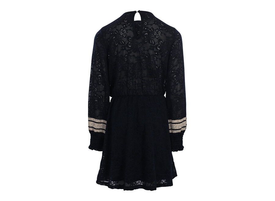 Little Sporty Lace Dress 2632-7821-157 157 Night Blue Meisjes Jurk